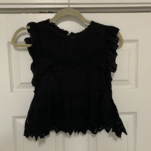 Zara Black Top